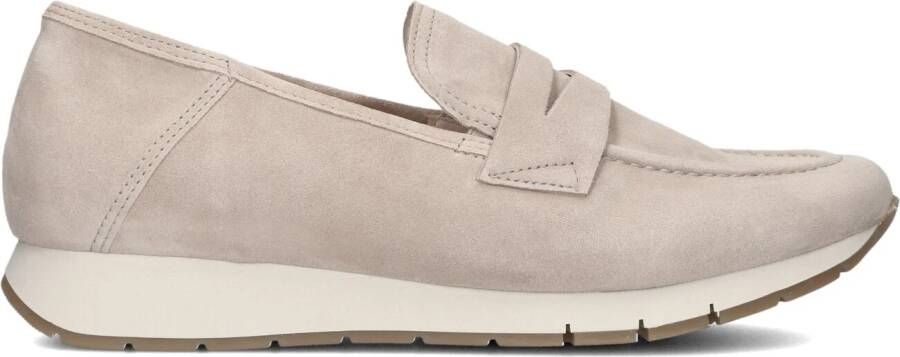 Gabor Beige Suède Loafers Stijlvolle Comfortabele Schoenen Beige Dames - Foto 9