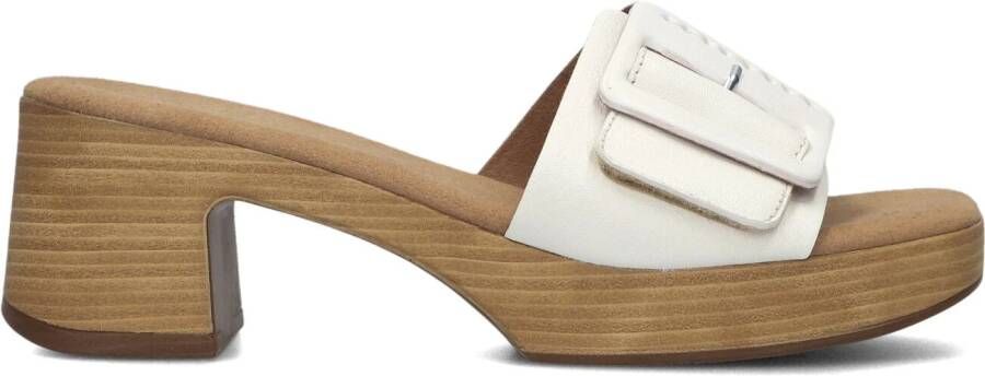 GABOR Muiltjes Dames 722.3 Maat: 40 Materiaal: Leer Kleur: Wit - Foto 4