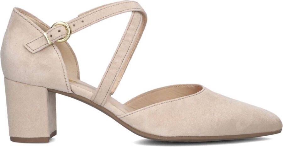 GABOR Pumps Dames 343 Maat: 43 Materiaal: Suède Kleur: Beige - Foto 4