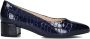 GABOR Pumps Dames 431.1 Maat: 35 Materiaal: Lakleer Kleur: Blauw - Thumbnail 3