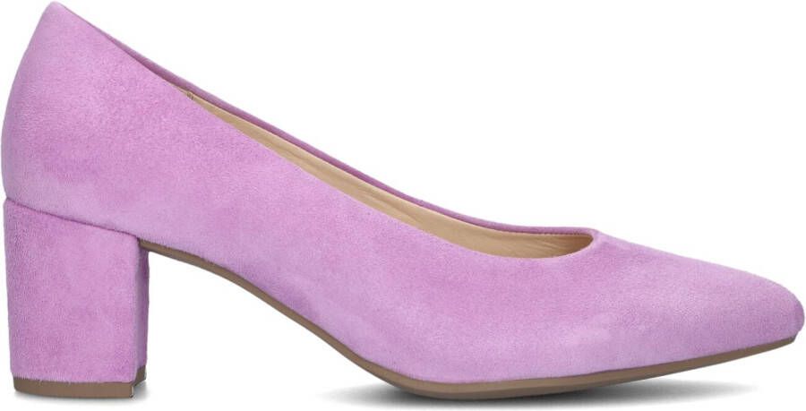GABOR Pumps Dames 450 Maat: 38 5 Materiaal: Suède Kleur: Paars