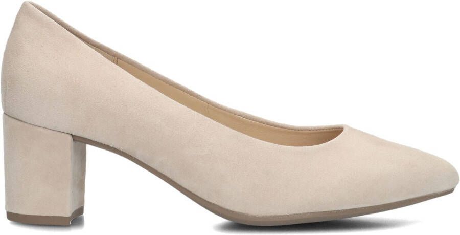 GABOR Pumps Dames 450 Maat: 40 Materiaal: Suède Kleur: Beige