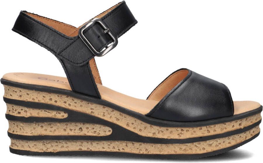 GABOR Sandalen Dames 44.651 Maat: 40 5 Kleur: Zwart