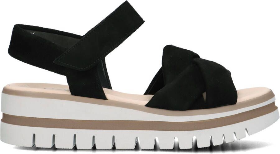 GABOR Dames 622.1 Maat: 37 Materiaal: Suède Kleur: Zwart - Foto 3