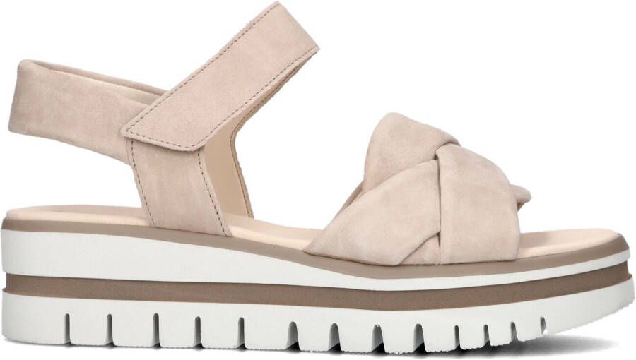 GABOR Dames 622.1 Maat: 41 Materiaal: Suède Kleur: Beige - Foto 4