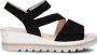 GABOR Sandalen Dames 640.1 Maat: 40 5 Materiaal: Suède Kleur: Zwart - Thumbnail 3