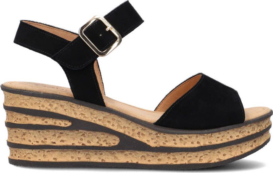 GABOR Dames 651 Maat: 39 Materiaal: Suède Kleur: Zwart - Foto 3