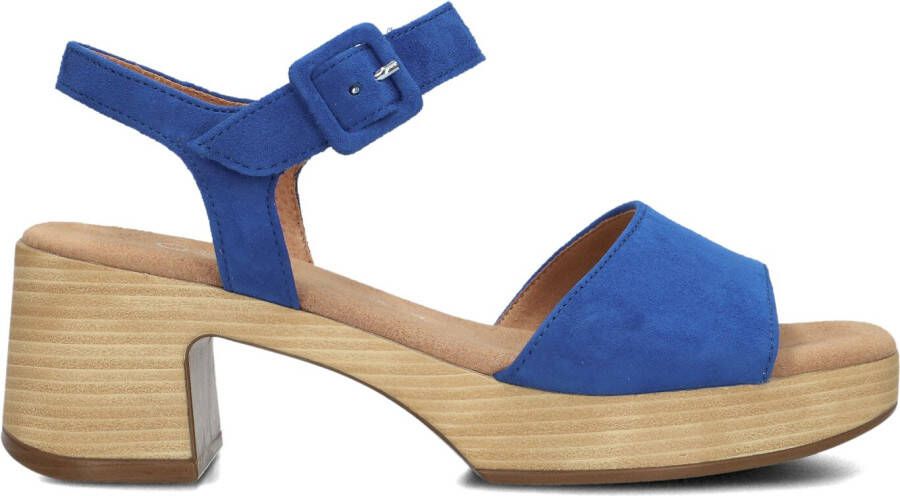 GABOR Dames 721.1.0 Maat: 38 Materiaal: Suède Kleur: Blauw - Foto 3