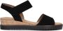 Gabor Zwarte Leren Sandalen Stijlvol Comfortabel Black Dames - Thumbnail 3