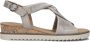 Gabor Leren Dames Sandaal met Lichtgewicht Zool Beige Dames - Thumbnail 4
