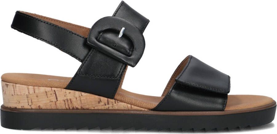 GABOR Dames 752 Maat: 37 Materiaal: Leer Kleur: Zwart