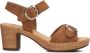 GABOR Sandalen Dames 764.1 Maat: 41 Materiaal: Suède Kleur: Cognac - Thumbnail 2
