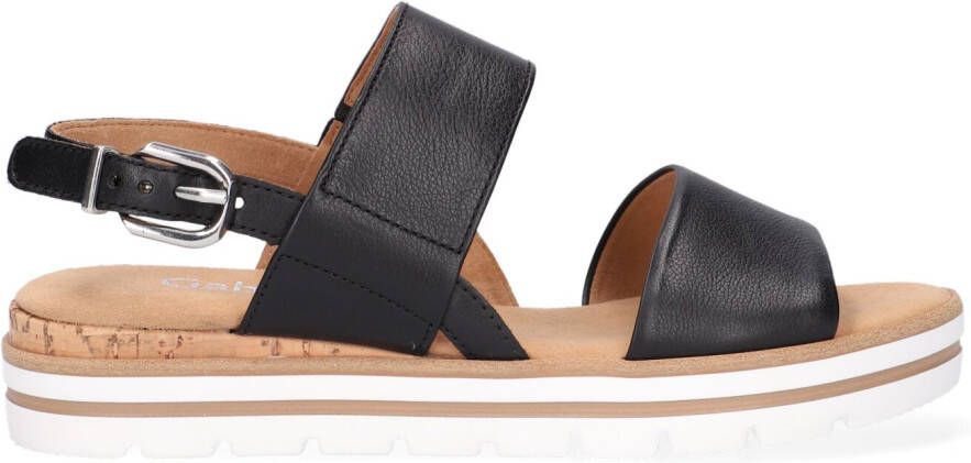 GABOR Dames 774.1 Maat: 37 Materiaal: Leer Kleur: Zwart
