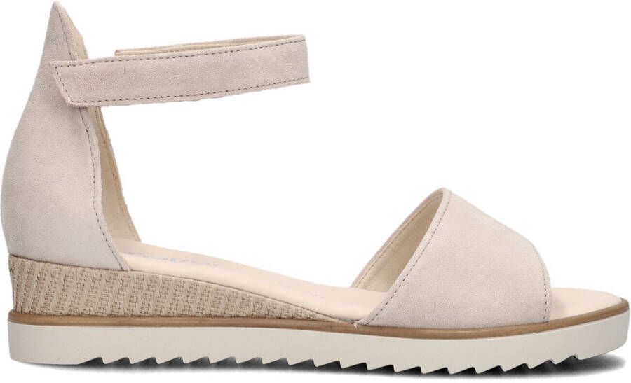 GABOR Dames 780.2 Maat: 37 Materiaal: Suède Kleur: Beige