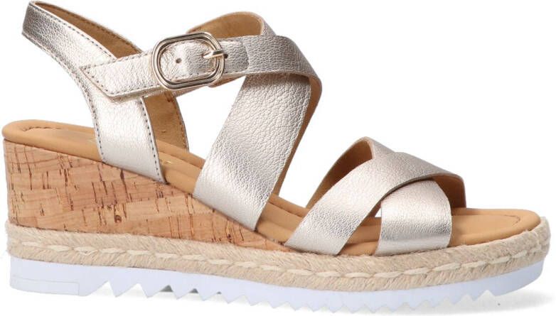 GABOR Dames 832 Maat: 37 Materiaal: Leer Kleur: Beige