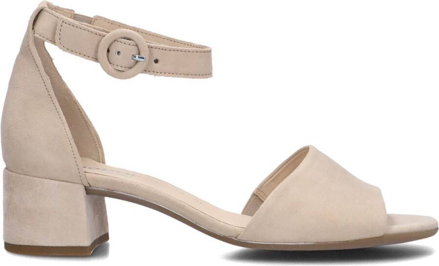 GABOR Dames 902 Maat: 42 5 Materiaal: Suède Kleur: Beige