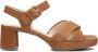 GABOR Dames 953 Maat: 43 Materiaal: Suède Kleur: Cognac - Thumbnail 3