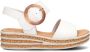 Gabor Witte Sandaal 550.2 Comfort Stijl White Dames - Thumbnail 7