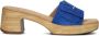 GABOR Slippers Dames 722 1 Maat: 36 Materiaal: Suède Kleur: Blauw - Thumbnail 3