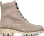 GABOR Veterboots Dames 055 Maat: 40 5 Materiaal: Suède Kleur: Beige - Thumbnail 3