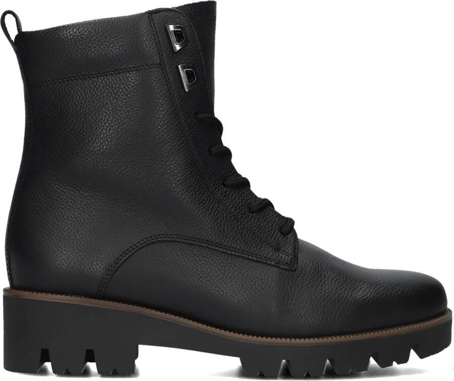 GABOR Veterboots Dames 055 Maat: 43 Materiaal: Leer Kleur: Zwart - Foto 3