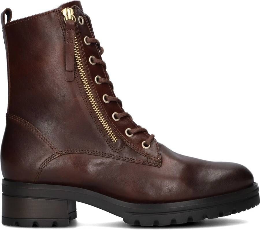 GABOR Veterboots Dames 785 Maat: 38 5 Materiaal: Leer Kleur: Cognac - Foto 10