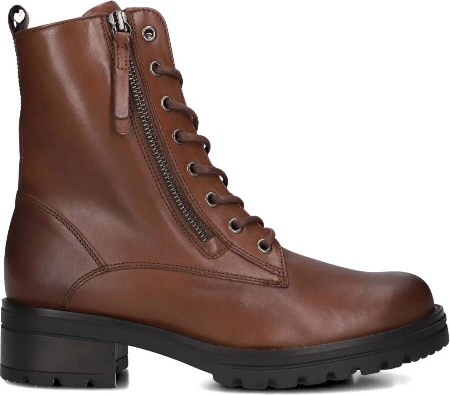 GABOR Veterboots Dames 785.1 Maat: 37 Materiaal: Leer Kleur: Camel - Foto 3
