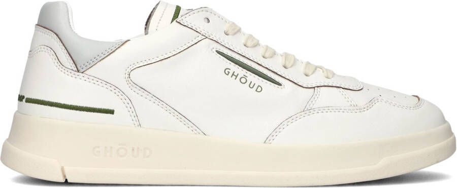 GHOUD Lage Sneakers Dames Tweener Low D Maat: 45 Materiaal: Leer Kleur: Wit