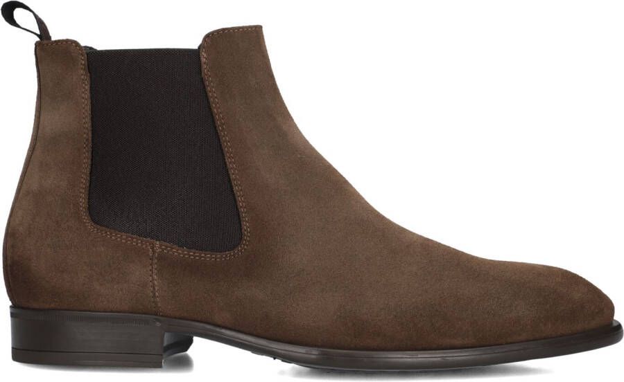 GIORGIO Chelsea Boots Heren 79410 Maat: 43 5 Materiaal: Suède Kleur: Bruin - Foto 3
