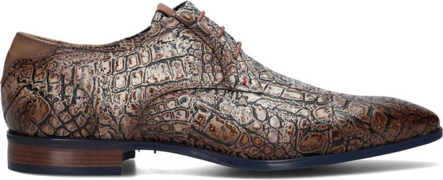 GIORGIO Nette Schoenen Heren 964180 Maat: 41 Materiaal: Leer Kleur: Bruin