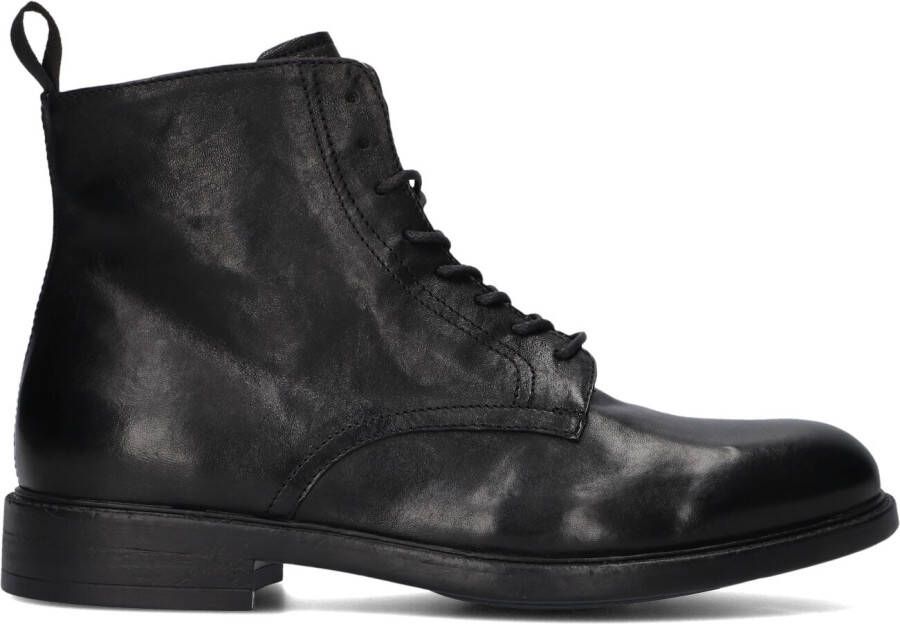 GIORGIO Veterboots Heren 88605 Maat: 40 Materiaal: Leer Kleur: Zwart