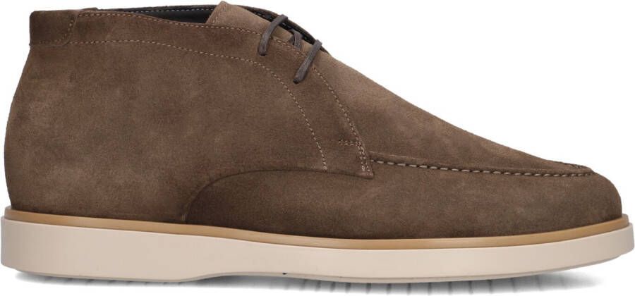 GIORGIO Veterschoenen Heren 56414 Maat: 40 Materiaal: Suède Kleur: Taupe