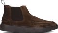 GREVE Chelsea Boots Heren Wave 2701 Suède Bruin - Donkerbruin