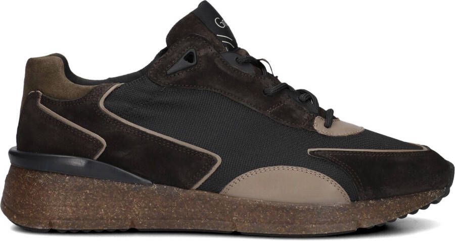 GREVE Lage Sneakers Heren Walker H 7285 Maat: 43 Materiaal: Suède Kleur: Bruin - Foto 3