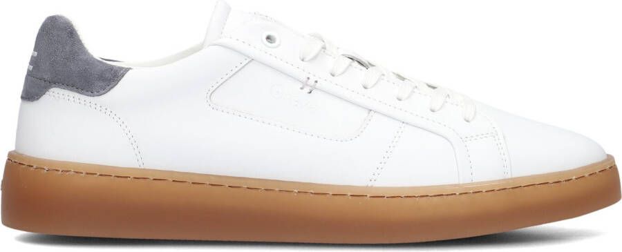 GREVE Lage Sneakers Heren Wave Maat: 46 Materiaal: Leer Kleur: Wit - Foto 4