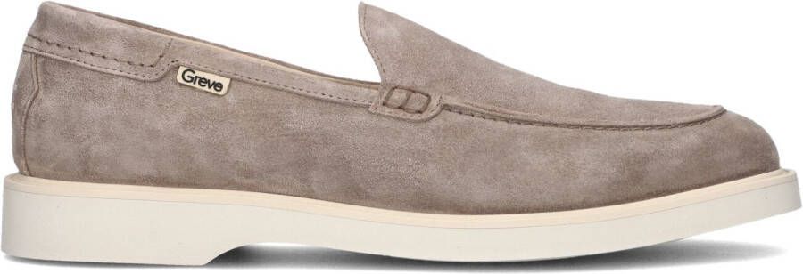 GREVE Loafers Heren Vito 3331 Maat: 44 Materiaal: Suède Kleur: Bruin