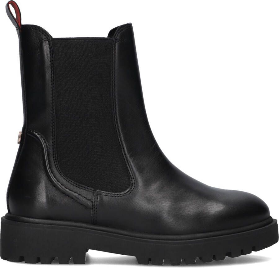 HABOOB Enkellaarsjes Dames Charlotte Maat: 41 Materiaal: Leer Kleur: Zwart - Foto 2