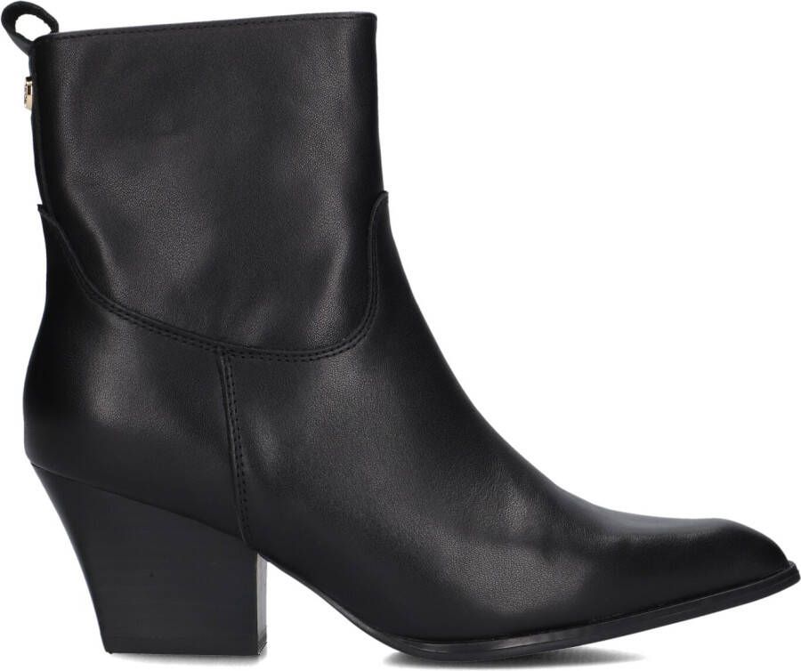 HABOOB Enkellaarsjes Dames Louise Maat: 40 Materiaal: Leer Kleur: Zwart