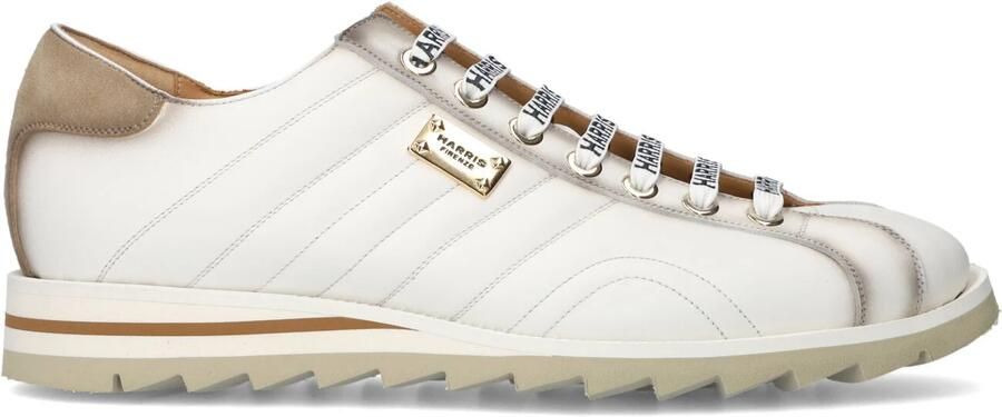 HARRIS Lage Sneakers Heren 0894 Maat: 45 Materiaal: Leer Kleur: Wit