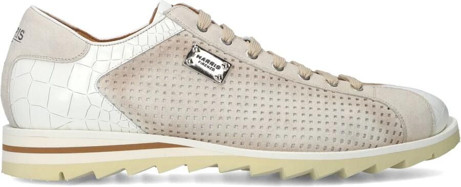 HARRIS Lage Sneakers Heren 2817 Maat: 42 5 Materiaal: Leer Kleur: Beige