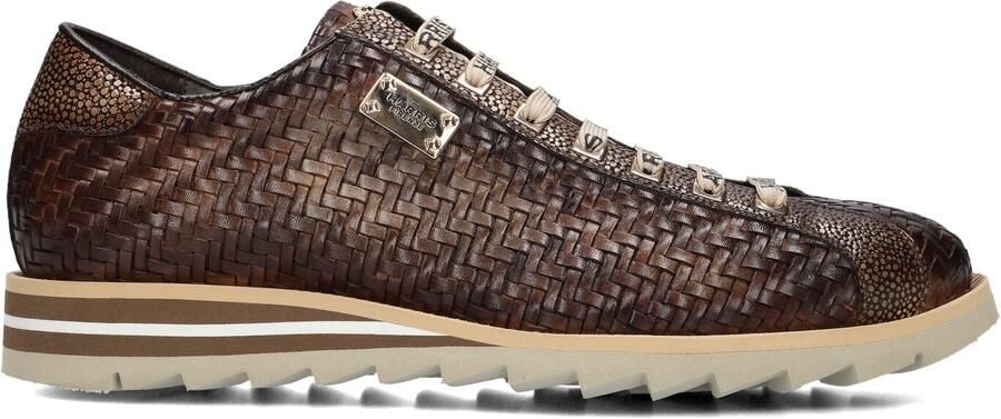 HARRIS Lage Sneakers Heren 2892 Maat: 46 Materiaal: Leer Kleur: Bruin
