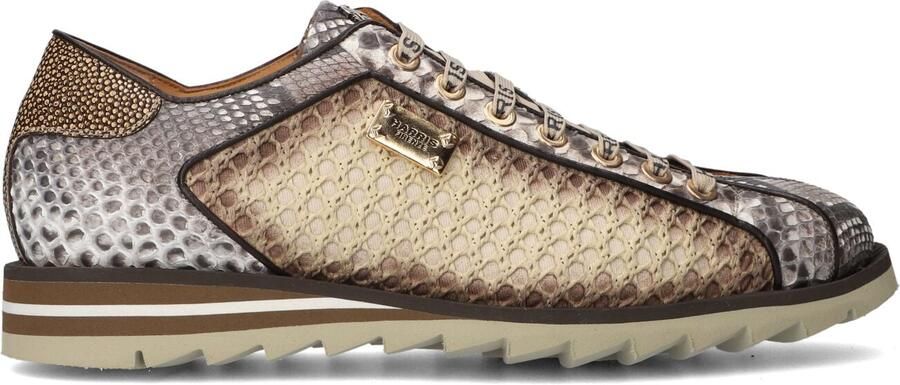 HARRIS Lage Sneakers Heren Mugello Maat: 44 Materiaal: Leer Kleur: Bruin