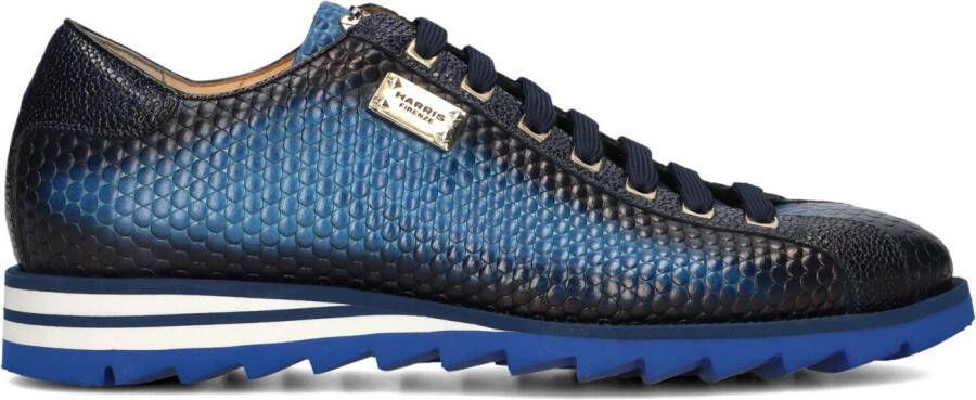 HARRIS Lage Sneakers Heren 2892 Maat: 41 5 Materiaal: Leer Kleur: Donkerblauw