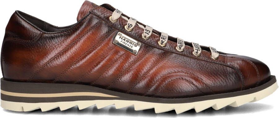 HARRIS Sneakers Heren 0894 Maat: 41 5 Materiaal: Leer Kleur: Bruin