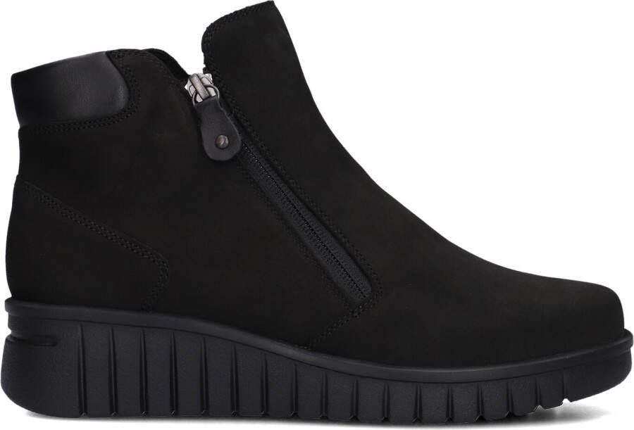 HARTJES Enkelboots Dames 172.2201 Country Boot Maat: 38 5 Materiaal: Suède Kleur: Zwart - Foto 3