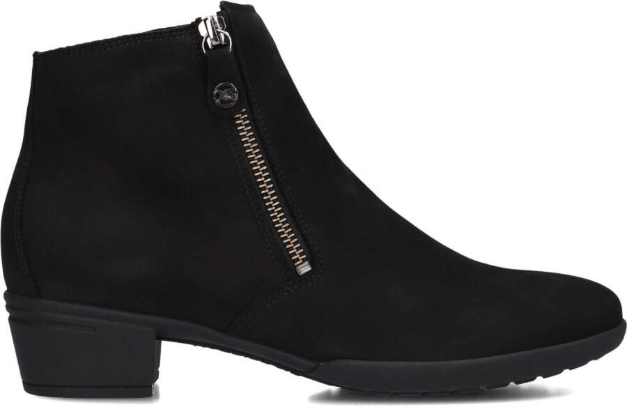 HARTJES Enkellaarsjes Dames 172.0173 City Boot Maat: 43 Materiaal: Suède Kleur: Zwart - Foto 3