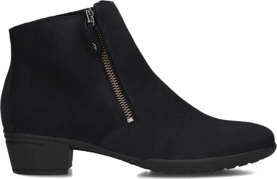 HARTJES Enkellaarsjes Dames 172.0173 City Boot Maat: 37 5 Materiaal: Nubuck Kleur: Blauw