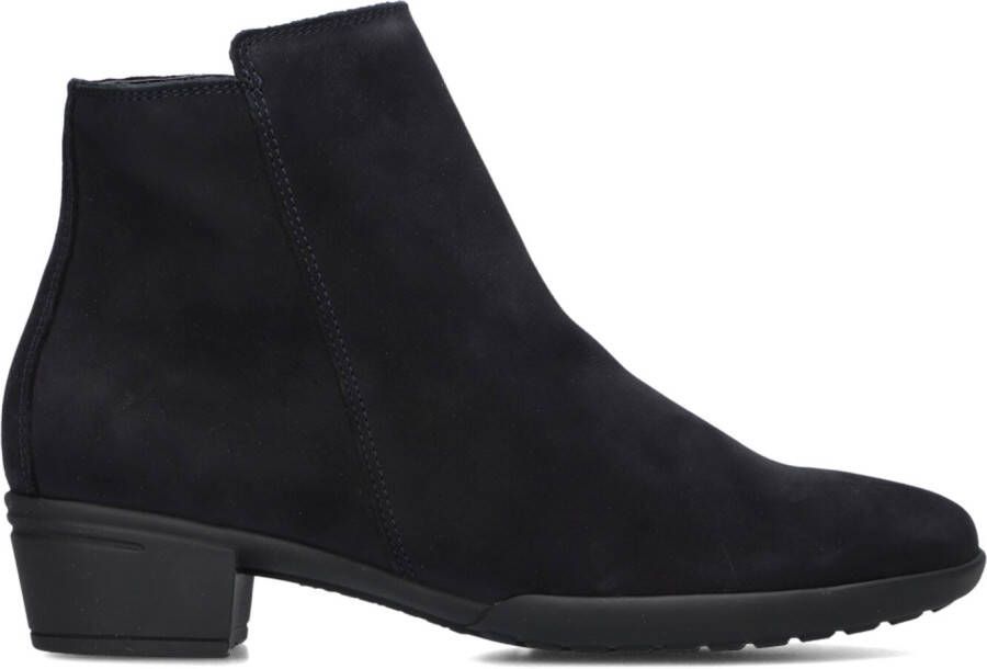 HARTJES Enkellaarsjes Dames 172.0197 Maat: 37 Materiaal: Nubuck Kleur: Blauw