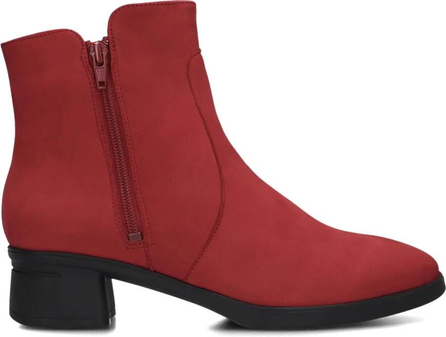 HARTJES Enkellaarsjes Dames 172.1902 Blues Maat: 37 Materiaal: Suède Kleur: Rood