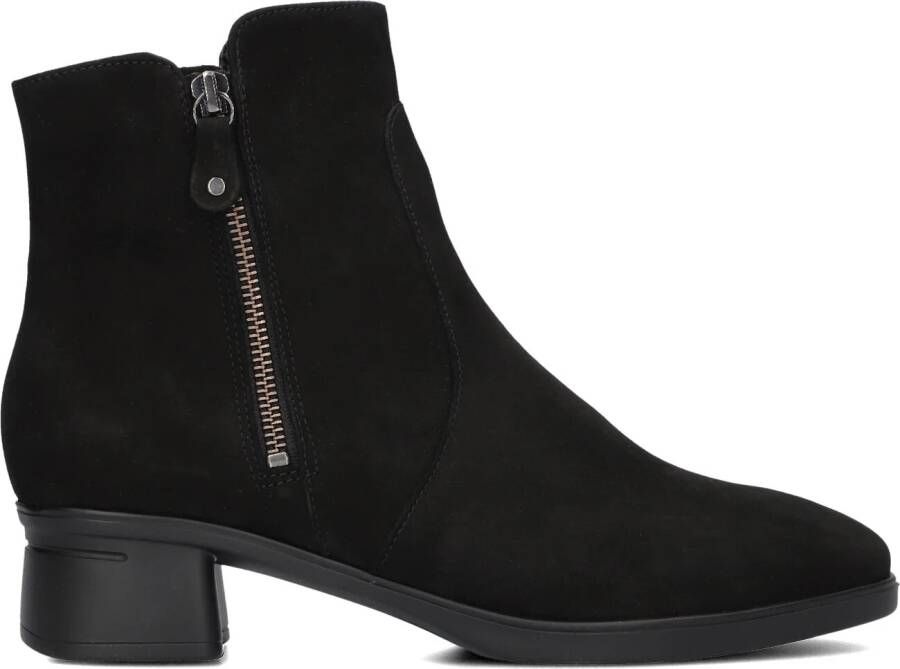 HARTJES Enkellaarsjes Dames 172.1902 Blues Maat: 37 5 Materiaal: Nubuck Kleur: Zwart - Foto 7